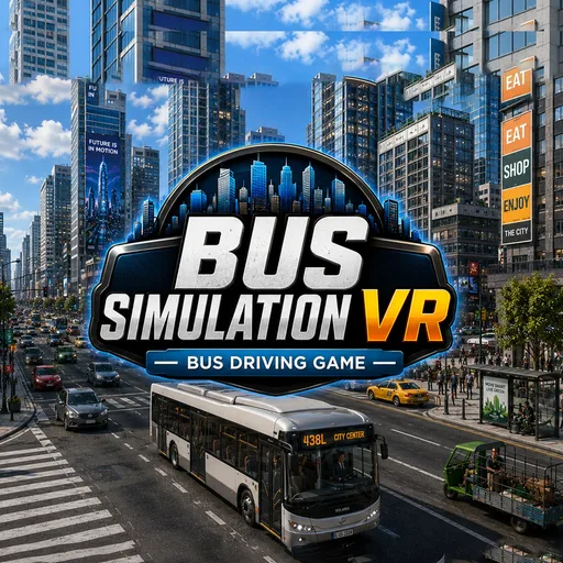 Bus Simulation VR – Bus Driving Game cover artwork from the official Meta Store page