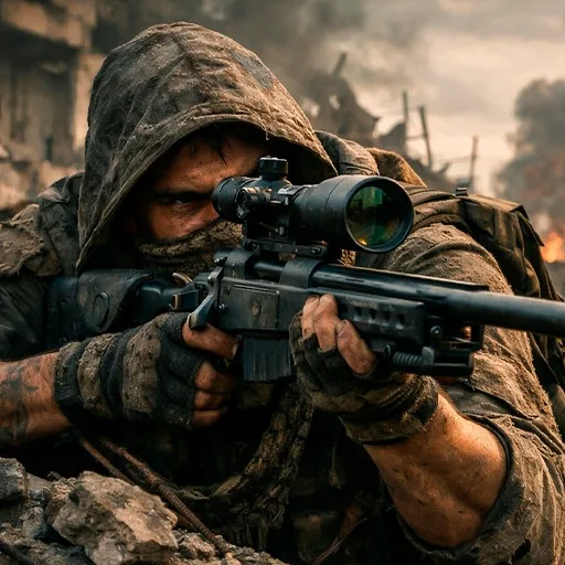 Zombie Sniper cover artwork from the official Meta Store page