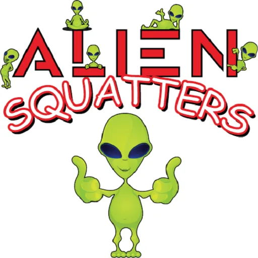 Alien Squatters cover artwork from the official Meta Store page