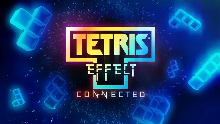 Tetris Effect: Connected cover artwork from the official Meta shop page