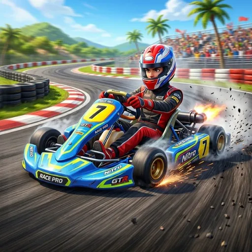 Go Kart VR cover artwork from the official Meta Store page