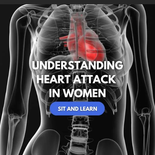 Understanding Heart Attack in Women - Sit and Learn cover artwork from the official Meta Store page