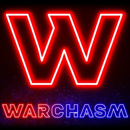 Warchasm cover artwork from the official Meta Store page