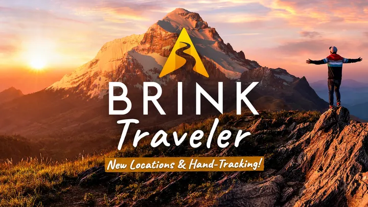 BRINK Traveler cover artwork from the official Meta shop page