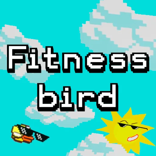 FitnessBird cover artwork from the official Meta Store page