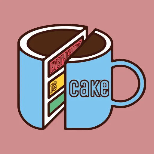 Everything Is Cake cover artwork from the official Meta Store page