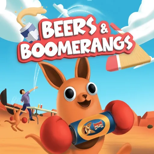Beers and Boomerangs cover artwork from the official Meta Store page