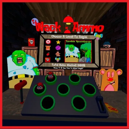 Wack-Ammo cover artwork from the official Meta Store page