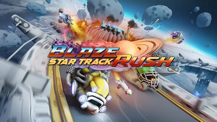 BlazeRush: Star Track cover artwork from the official Meta shop page