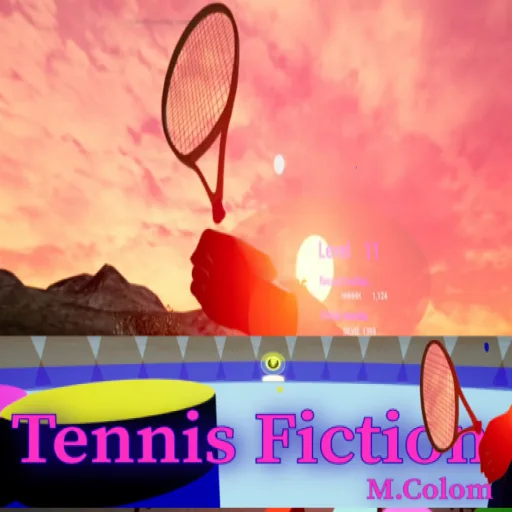 Tennis Fiction cover artwork from the official Meta Store page