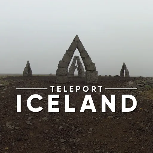 Teleport Iceland cover artwork from the official Meta Store page