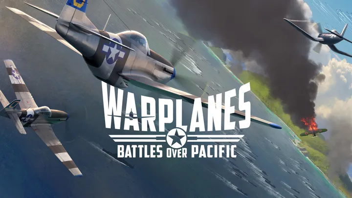 Warplanes: Battles over Pacific cover artwork from the official Meta shop page