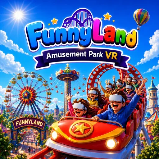 FunnyLand: Amusement park cover artwork from the official Meta Store page