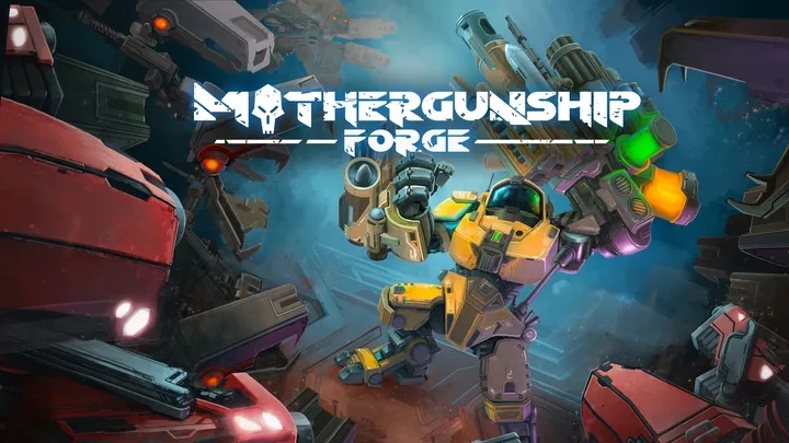 Mothergunship: Forge cover artwork from the official Meta shop page