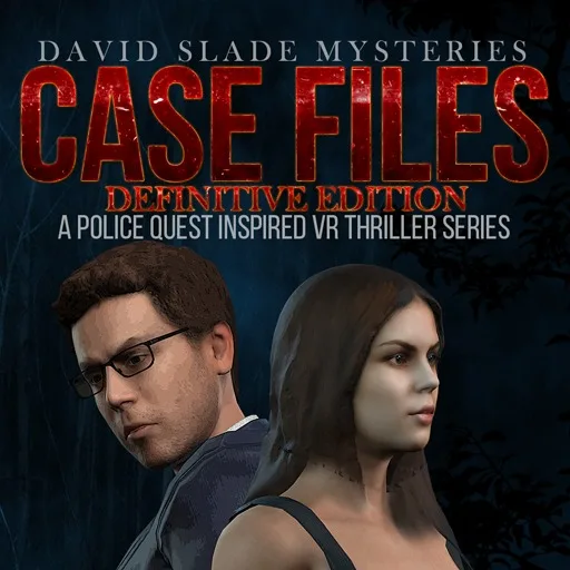 David Slade Mysteries: Case Files cover artwork from the official Meta Store page
