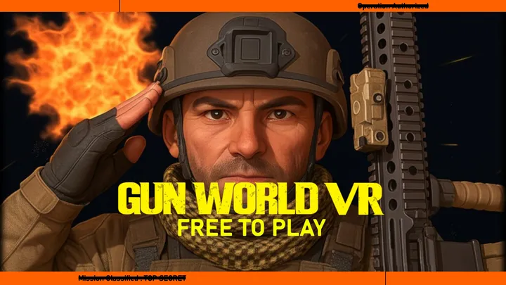 Gun World VR cover artwork from the official Meta shop page