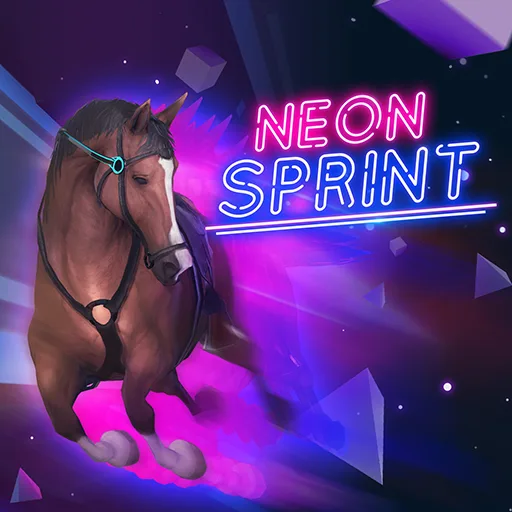 Neon Sprint cover artwork from the official Meta Store page