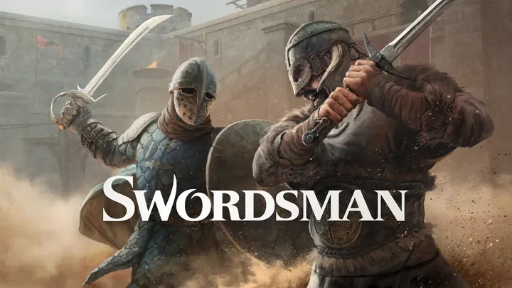 Swordsman cover artwork from the official Meta shop page