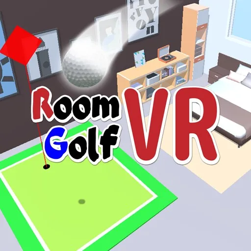 RoomGolf VR cover artwork from the official Meta Store page