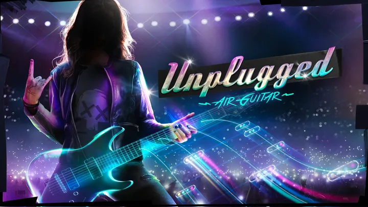 Unplugged: Air Guitar cover artwork from the official Meta shop page