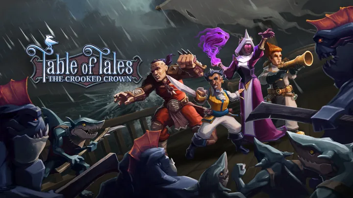 Table of Tales: The Crooked Crown cover artwork from the official Meta shop page
