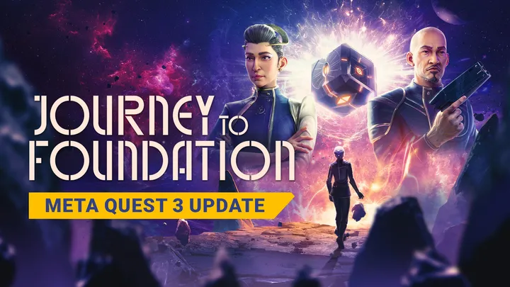 Journey to Foundation cover artwork from the official Meta shop page