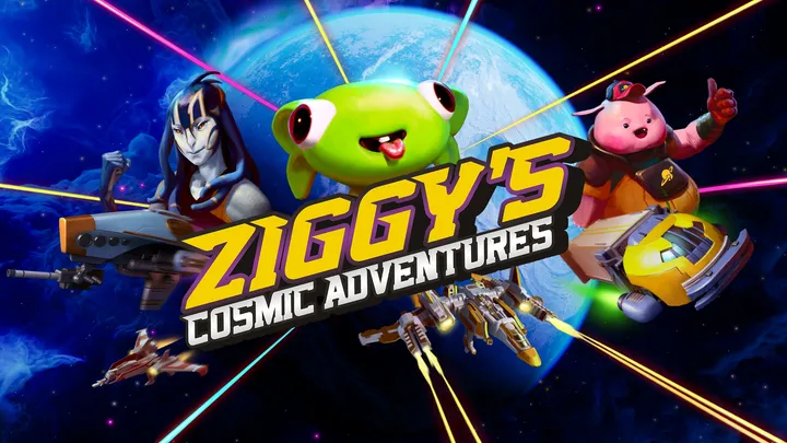 Ziggy's Cosmic Adventures cover artwork from the official Meta shop page