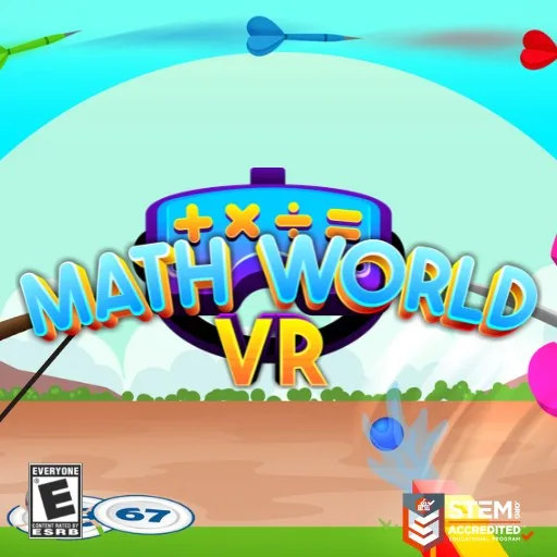 Math World VR cover artwork from the official Meta Store page