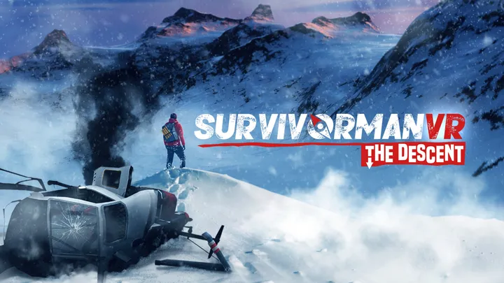 Survivorman VR: The Descent cover artwork from the official Meta shop page