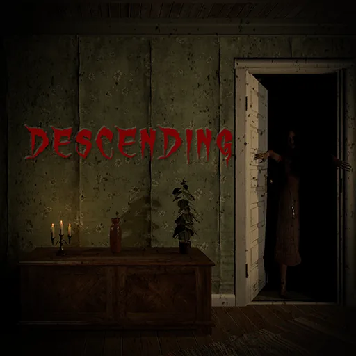 Descending cover artwork from the official Meta Store page