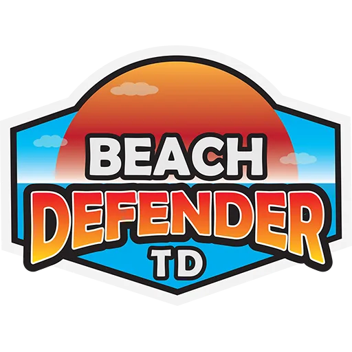 Beach Defender TD cover artwork from the official Meta Store page