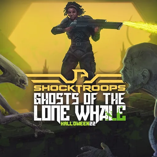 Shock Troops cover artwork from the official Meta Store page