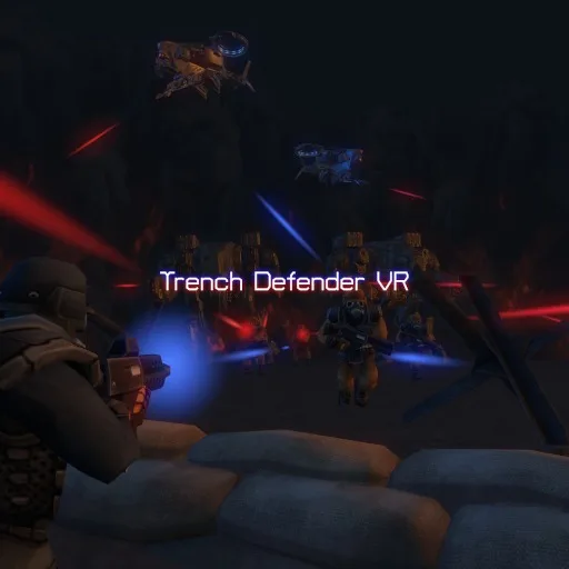 Trench Defender VR cover artwork from the official Meta Store page