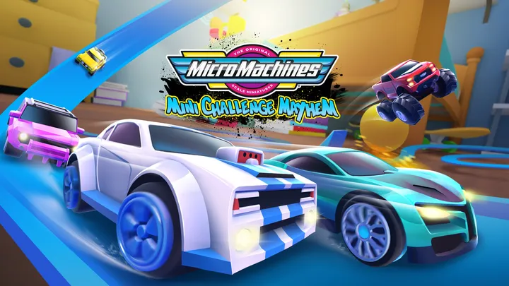 Micro Machines: Mini Challenge Mayhem cover artwork from the official Meta shop page