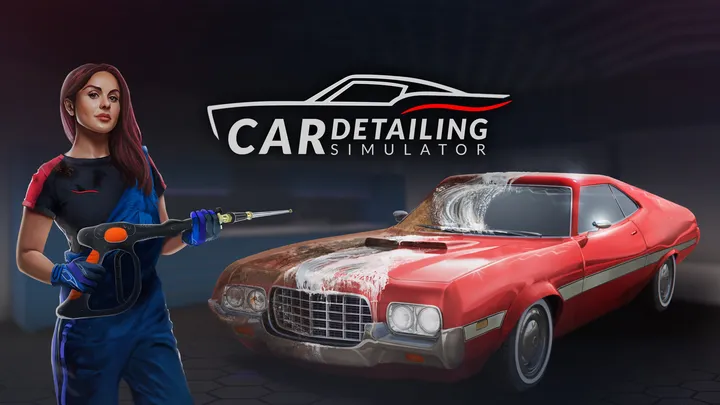 Car Detailing Simulator cover artwork from the official Meta shop page