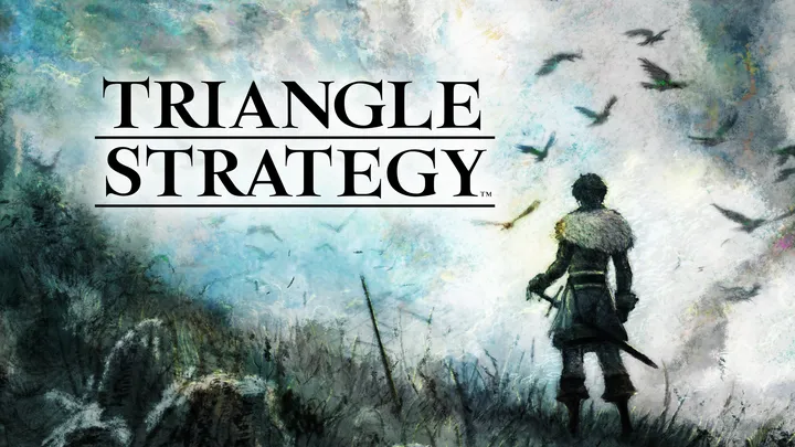 Triangle Strategy cover artwork from the official Meta shop page