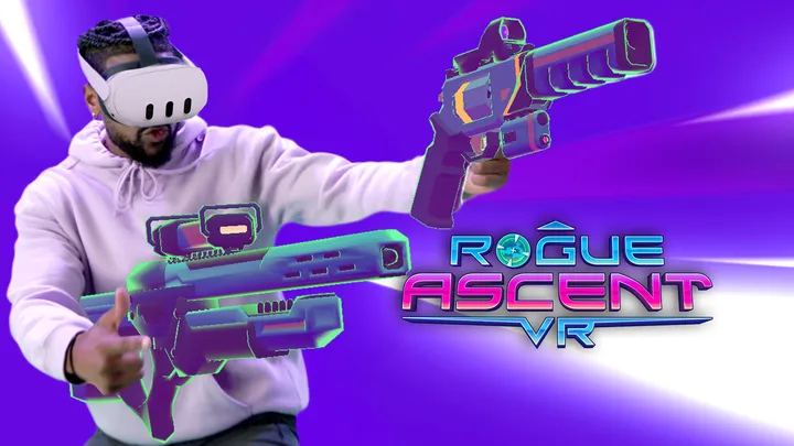 Rogue Ascent VR cover artwork from the official Meta shop page