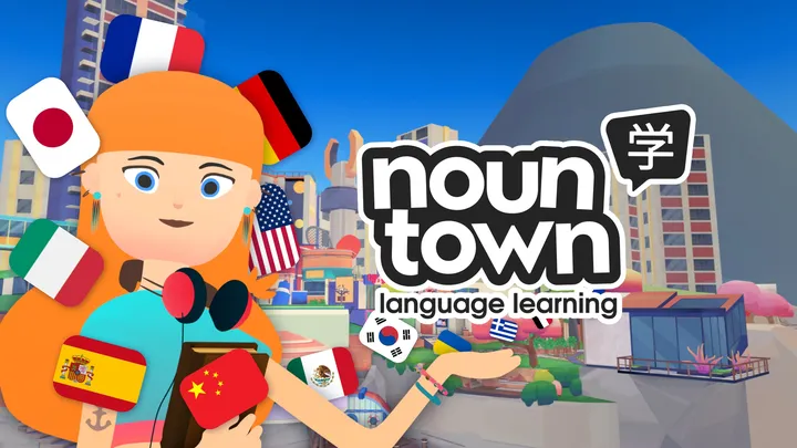 Noun Town Language Learning cover artwork from the official Meta shop page
