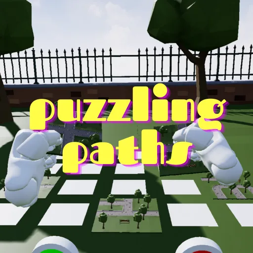 Puzzling Paths cover artwork from the official Meta Store page