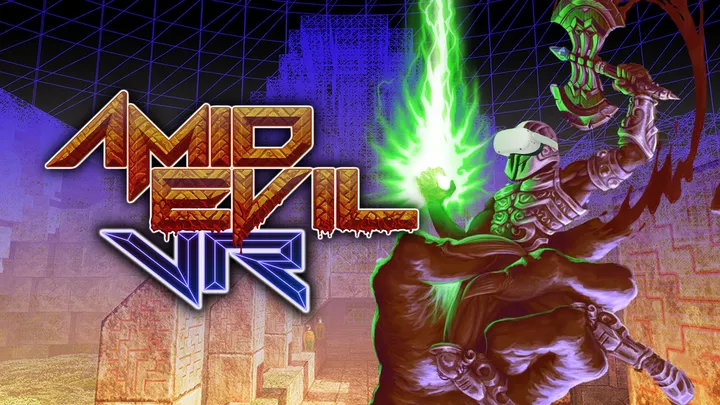 Amid Evil cover artwork from the official Meta shop page