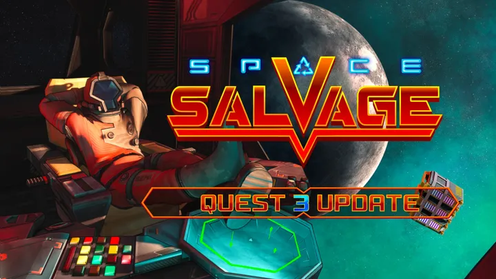 Space Salvage cover artwork from the official Meta shop page