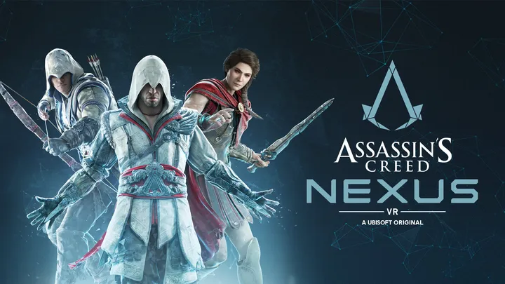Assassin’s Creed Nexus VR cover artwork from the official Meta shop page