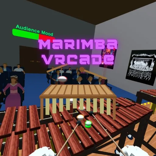 Marimba VRCade cover artwork from the official Meta Store page