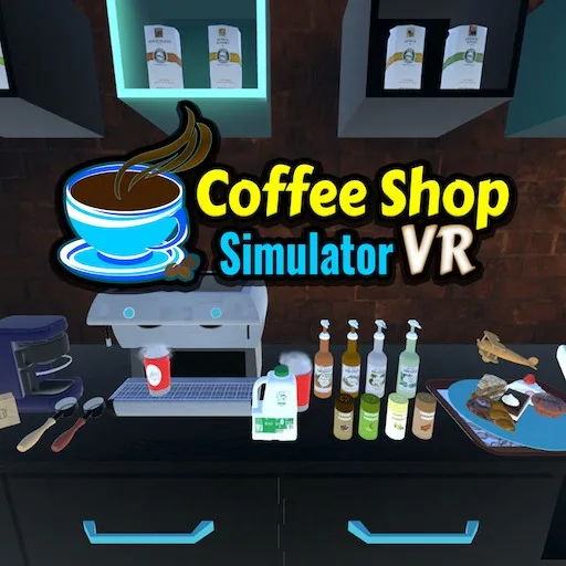 Coffee Shop Simulator VR cover artwork from the official Meta Store page