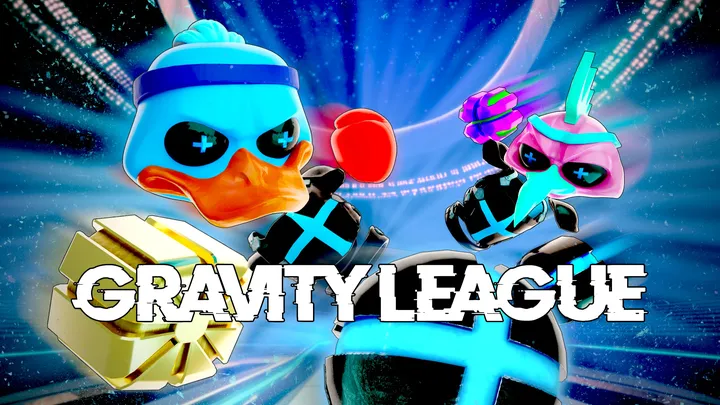Gravity League: Galactic Football cover artwork from the official Meta shop page