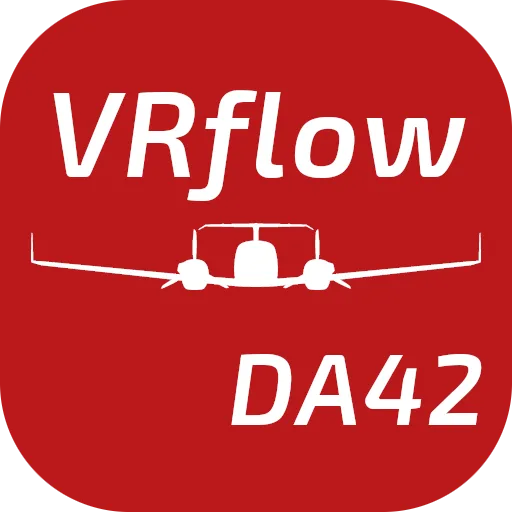 VRflow DA42 cover artwork from the official Meta Store page