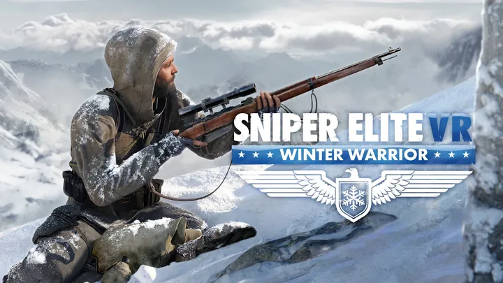 Sniper Elite VR: Winter Warrior cover artwork from the official Meta shop page