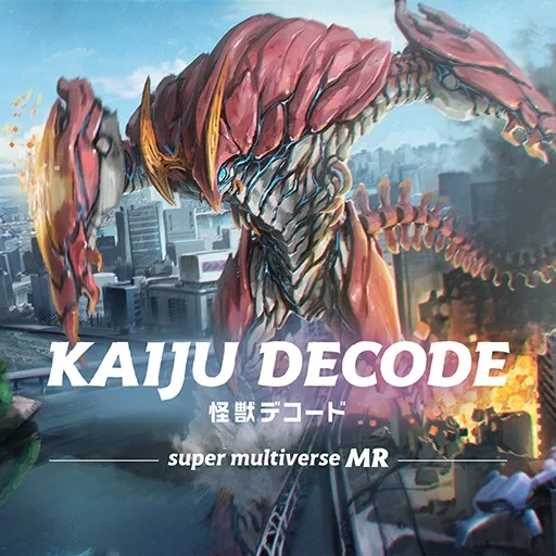 KAIJU DECODE -super multiverse MR- cover artwork from the official Meta Store page