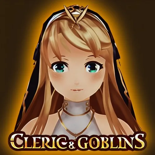 Cleric and Goblins cover artwork from the official Meta Store page