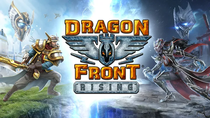 Dragon Front Rising cover artwork from the official Meta shop page